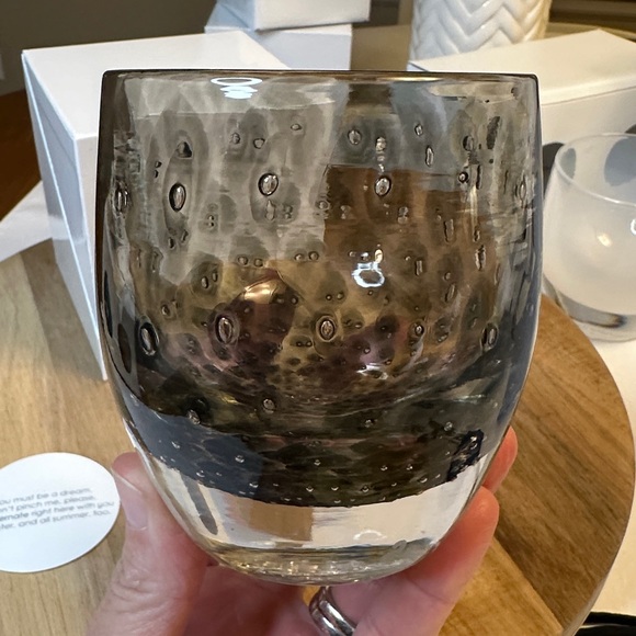 Glassybaby “hibernate” Smokey Black Triskelion - Picture 4 of 9